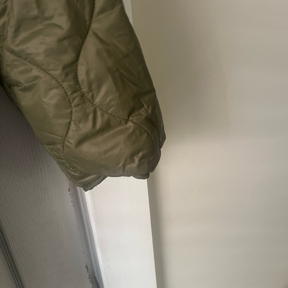 Quilted Nylon and Sherpa Jacket - Picture 12 of 15